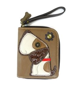 Chala Zip-Around Wallet Dog Toffy