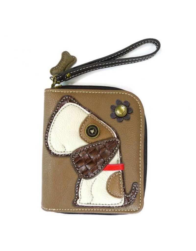 Chala Zip-Around Wallet Dog Toffy