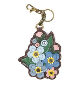 Chala Coin Purse/ Key Fob- Forget Me Not