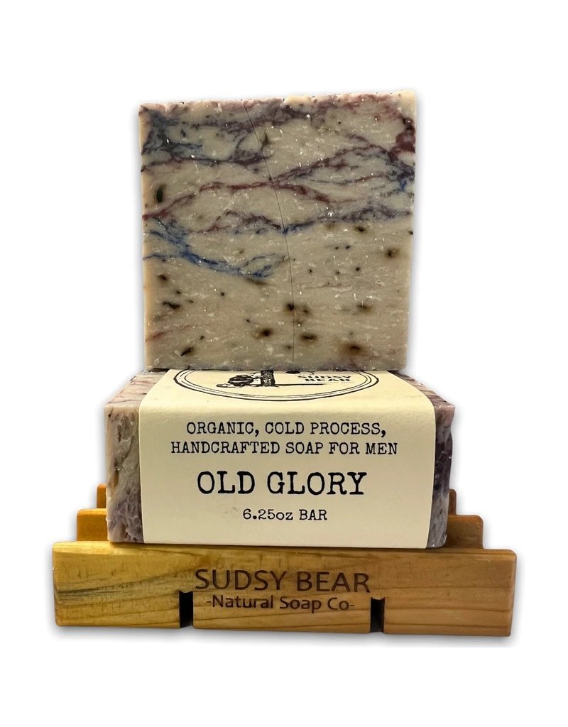 Sudsy Bear Sudsy Bear Soap Old Glory Big Bar