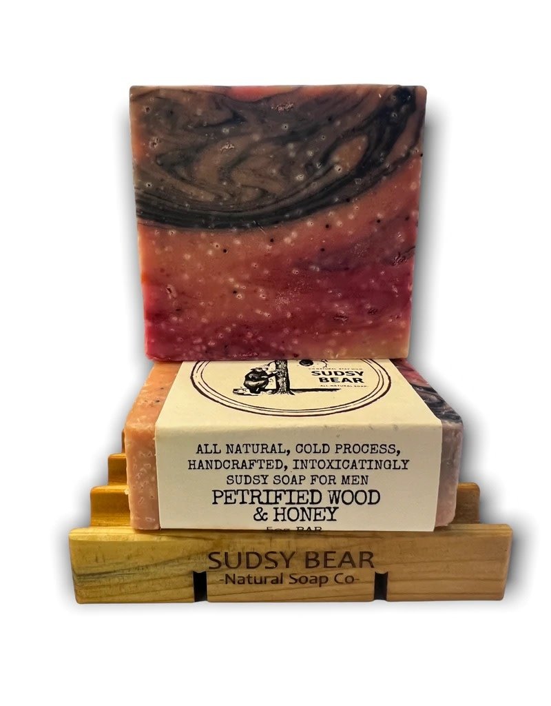 Sudsy Bear Sudsy Bear Soap Petrified Wood & Honey Standard