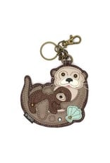 Chala Coin Purse / Key Fob - Otters