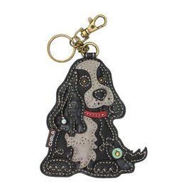 Chala Coin Purse / Key Fob - Cocker Black