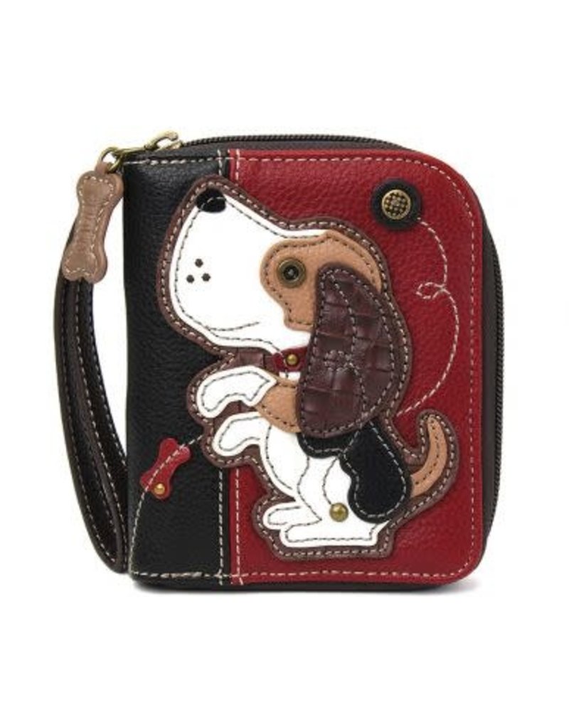 Chala Zip Around Wallet Dog Gen II