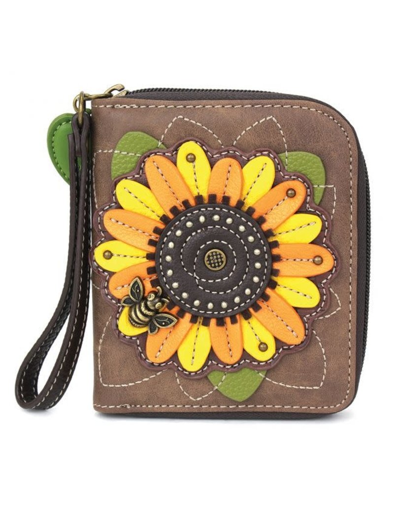 Chala Zip-Around Wallet Sunflower