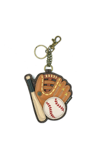 Chala Coin Purse / Key Fob - Baseball