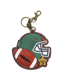 Chala Coin Purse / Key Fob - Football