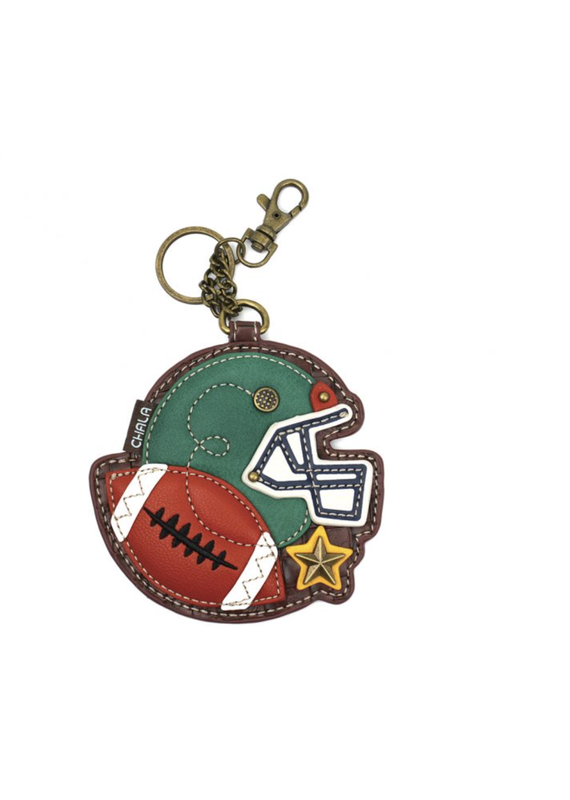 Chala Coin Purse / Key Fob - Football