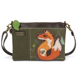 Chala Laser Cut Mini Crossbody Fox A Olive