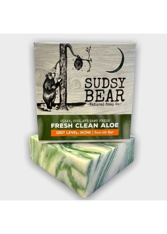 Sudsy Bear Fresh Clean Aloe Soap Standard