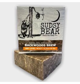 Sudsy Bear Backwoods Brew Soap Big Bar