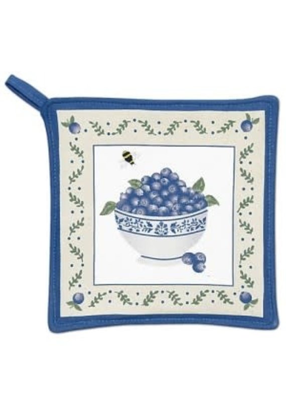 Alice Cottage Potholder Bowl Blueberries