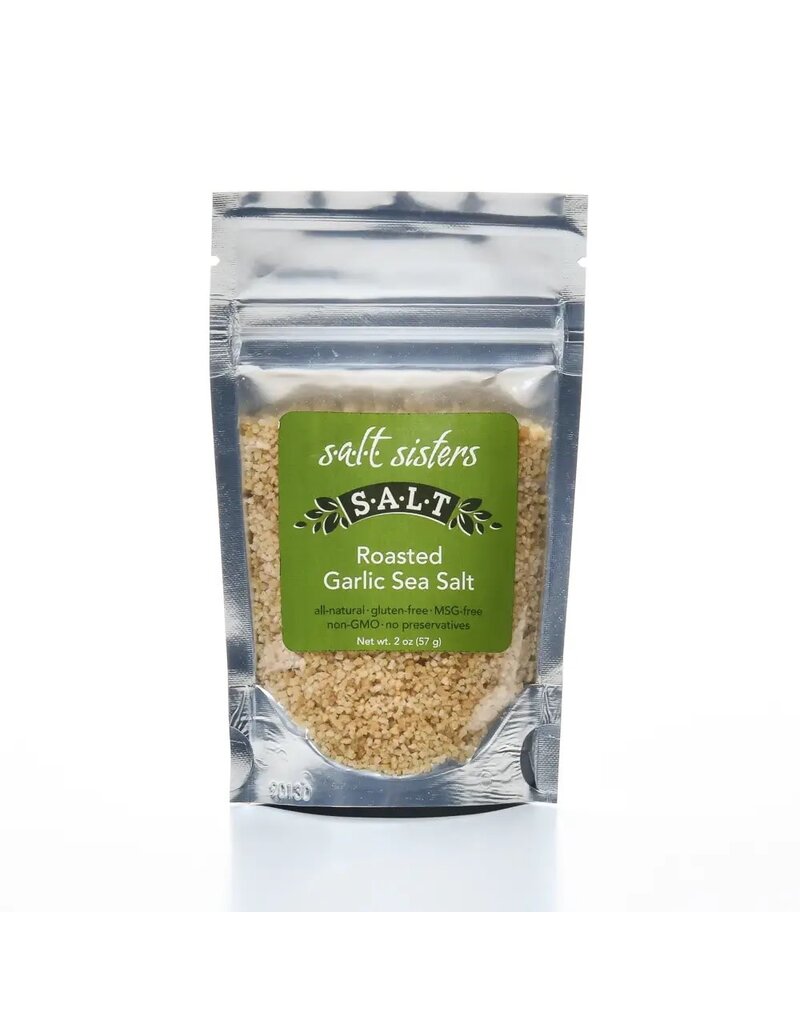 Salt Sisters Roasted Garlic Sea Salt 2oz