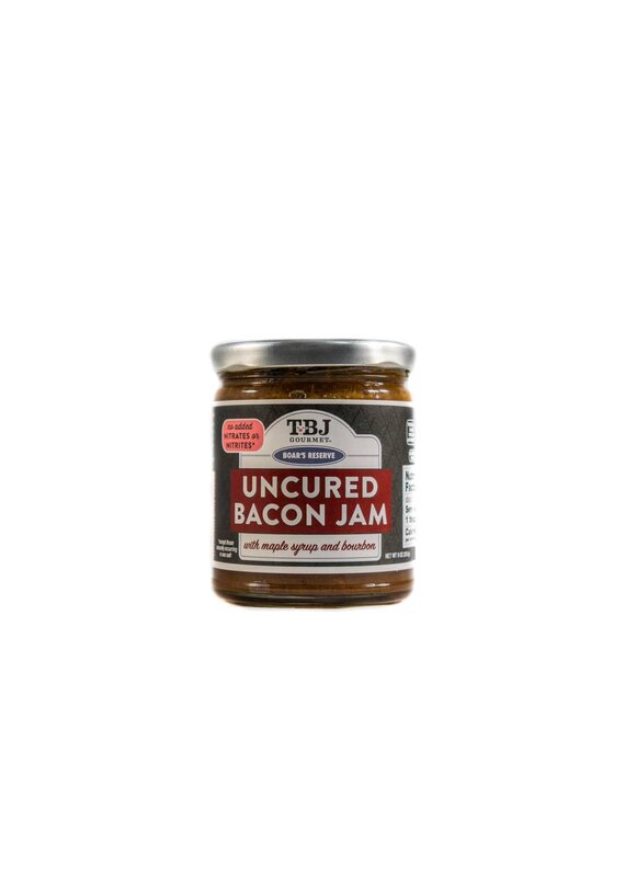 TBJ GOURMET Uncured Bacon Jam Maple Bourbon 9oz