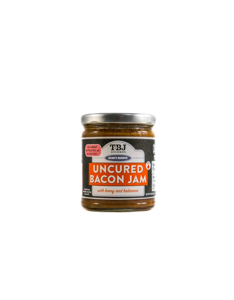 TBJ GOURMET Uncured Bacon Jam Honey Habanaro 9oz