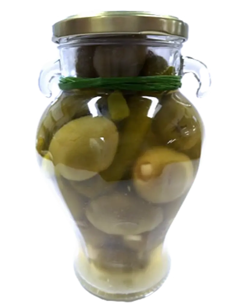 Olives Gordal Olive Stuffed with Garlic & Green Chili