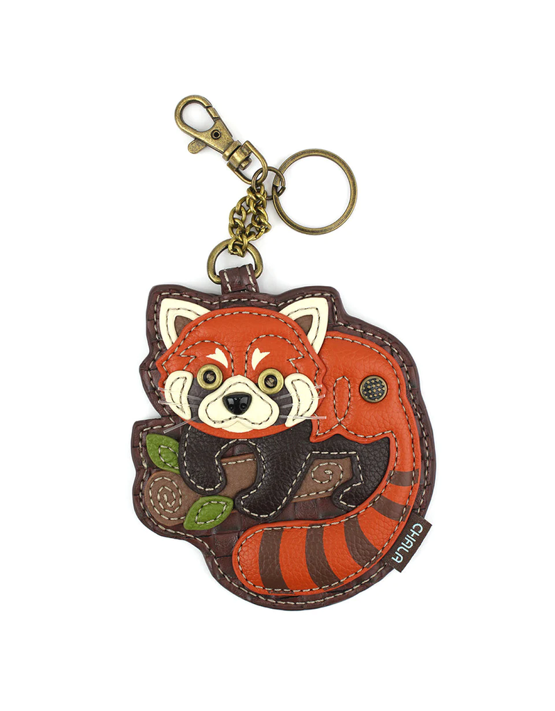 Chala Coin Purse / Key Fob - Red Panda