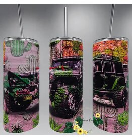 Tumbler 20oz w Lid Jeep