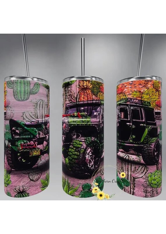 Tumbler 20oz w Lid Jeep