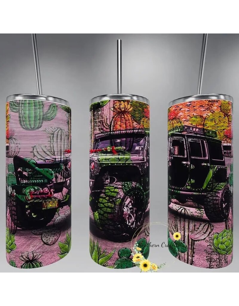 Tumbler 20oz w Lid Jeep