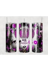 Tumbler 20oz w Lid Occupations Hair Hustler Brushstroke Tumbler
