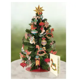 Fresh Cut Paper LLC Christmas Tree Greeting Card