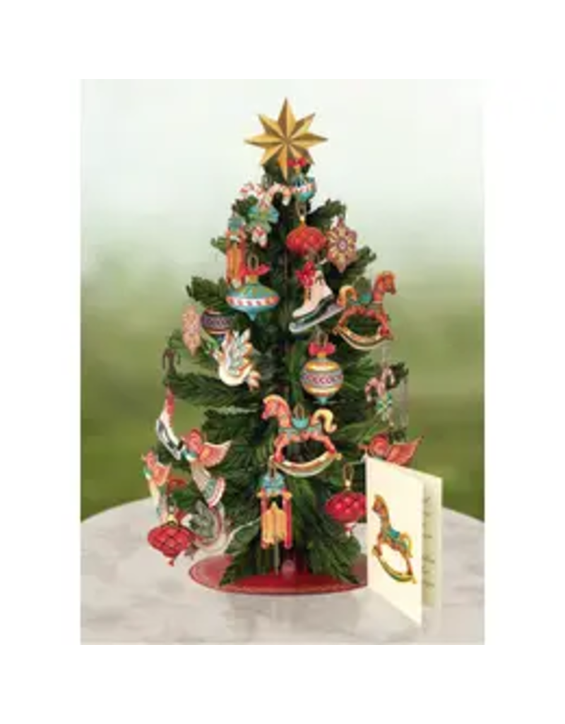 Fresh Cut Paper LLC Christmas Tree Greeting Card