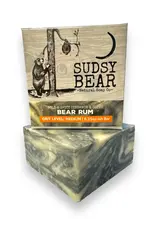 Sudsy Bear Bear Rum Soap Big Bar