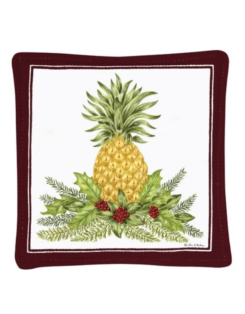 Alice Cottage Single Spiced Mug Mat Holiday Pineapple