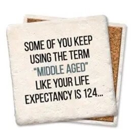 Tipsy Coasters & Gifts The Term Middle Aged Coaster