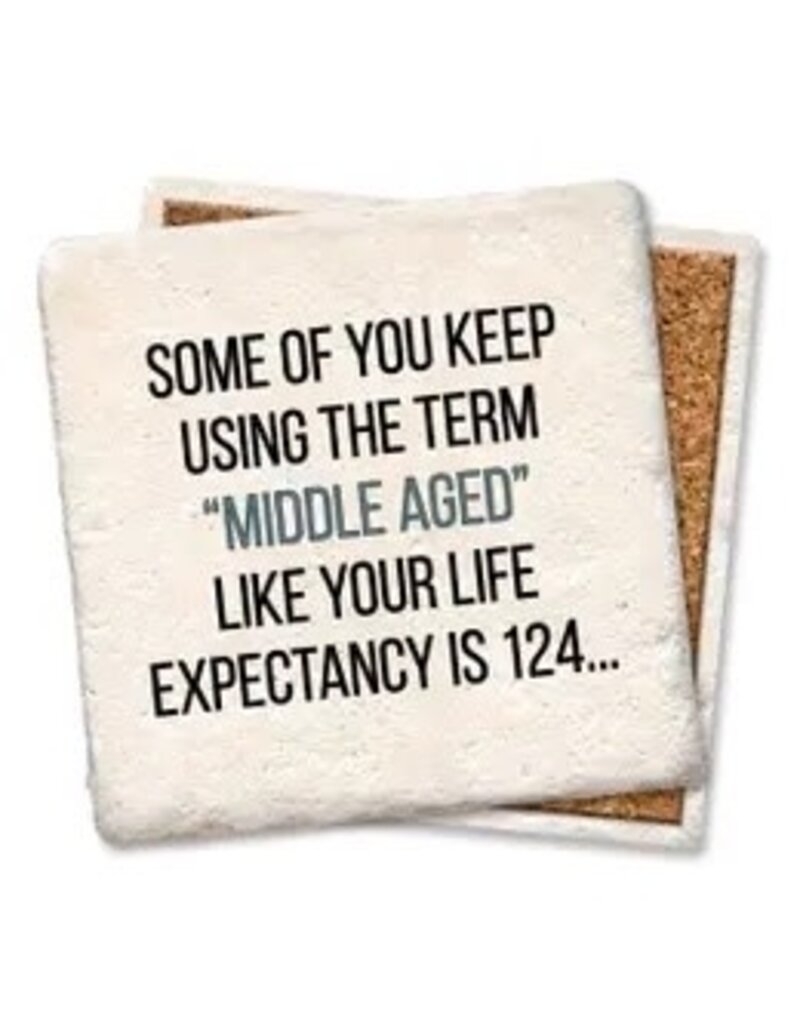 Tipsy Coasters & Gifts The Term Middle Aged Coaster