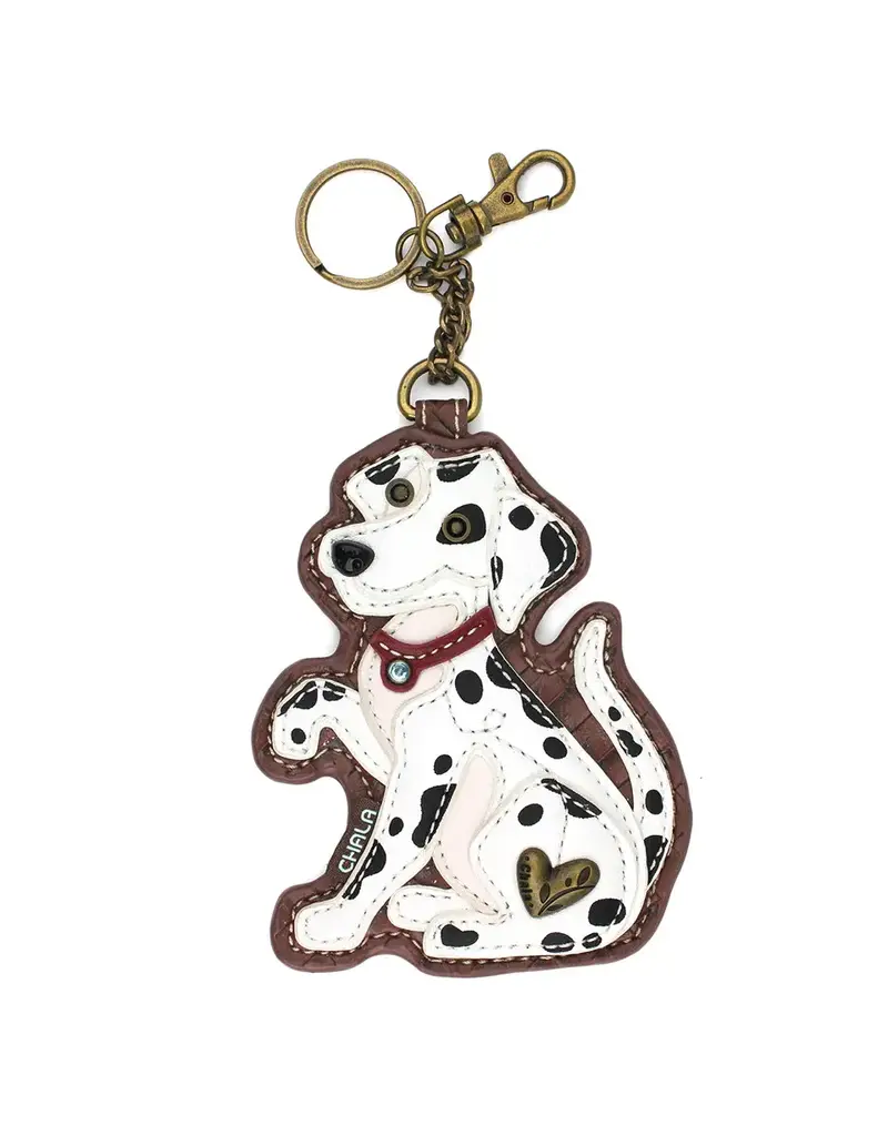 Chala Coin Purse/ Key Fob- Dalmatian