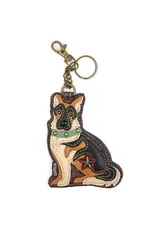 Chala Coin Purse/ Key Fob- German Shepard