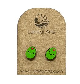 Lanikai Arts Olive Post Earrings