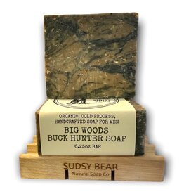 Sudsy Bear Big Woods Buck Hunter Soap Big Bar