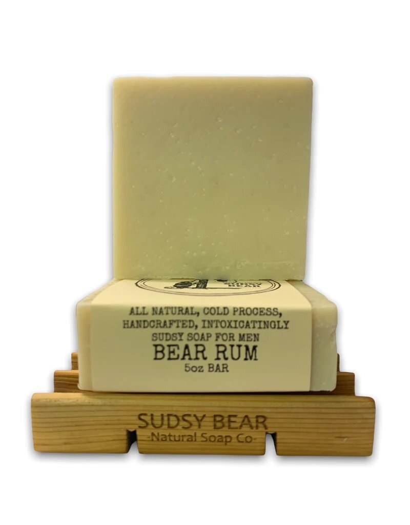 Sudsy Bear Bear Rum Soap Standard