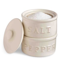 Stacked Salt & Pepper Cellar