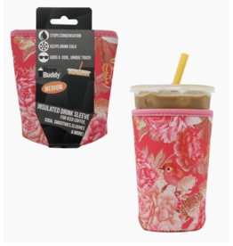 Seriously Shea Brew Buddy Insulated Iced Coffee Sleeve Victorian Medium