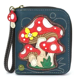 Chala Zip Around Wallet - Mushroom