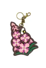 Chala Key Fob/Coin Purse - Fireweed