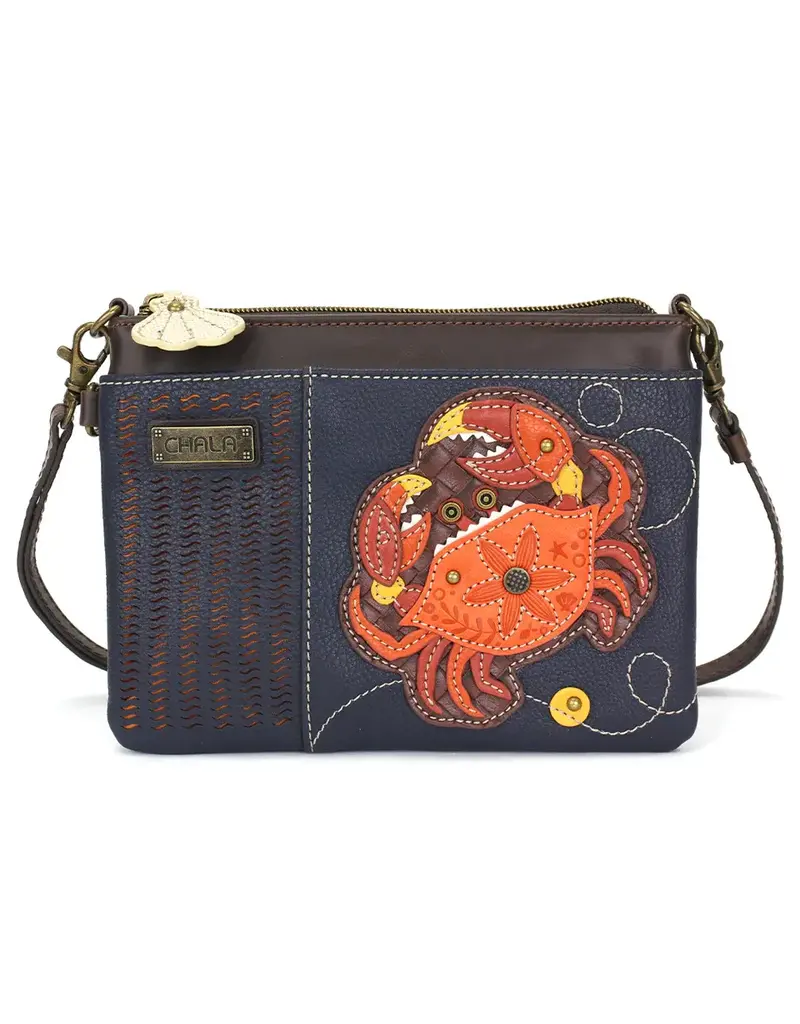 Chala LaserCut Mini Crossbody - Orange Crab