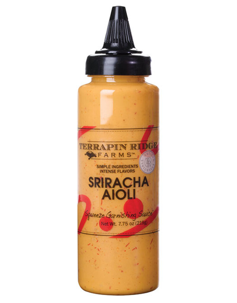 Terrapin Ridge Farms Sriracha Aioli Garnishing Squeeze