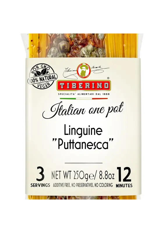 Tiberino Linguine “Puttanesca” W/Olives and Capers