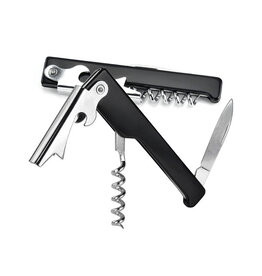 Entertaining Essentials Black Waiters Corkscrew