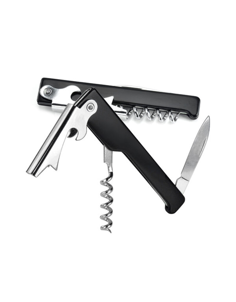 Entertaining Essentials Black Waiters Corkscrew