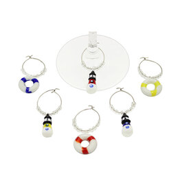 Entertaining Essentials Wine Charms Lighthouse