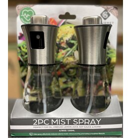 2 Piece Mist Spray Cruet Set