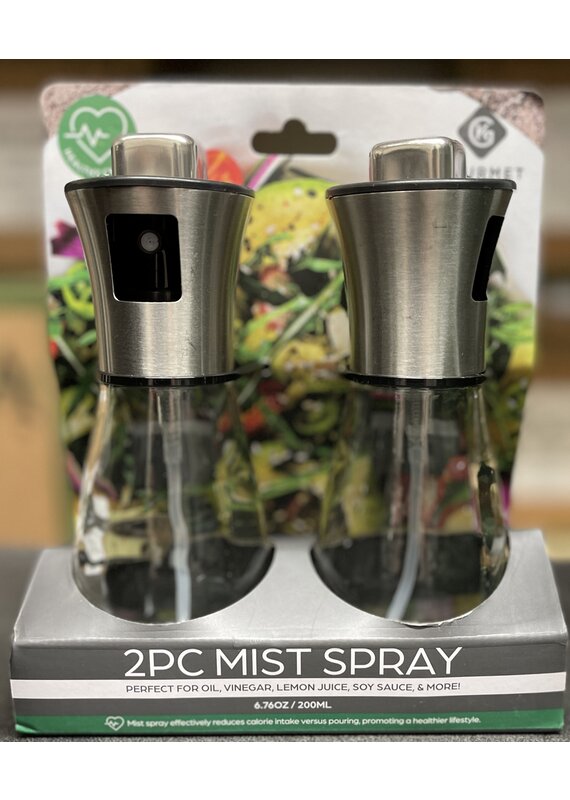 2 Piece Mist Spray Cruet Set