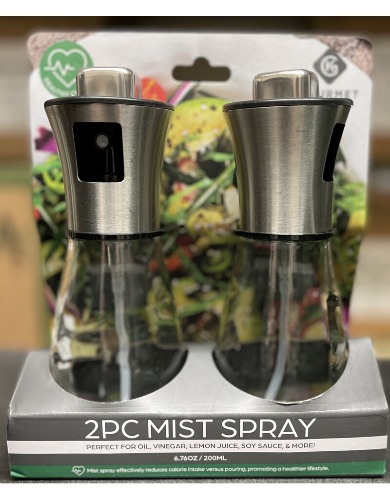 2 Piece Mist Spray Cruet Set