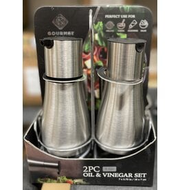 2 Piece Oil and Vinegar Cruet Set